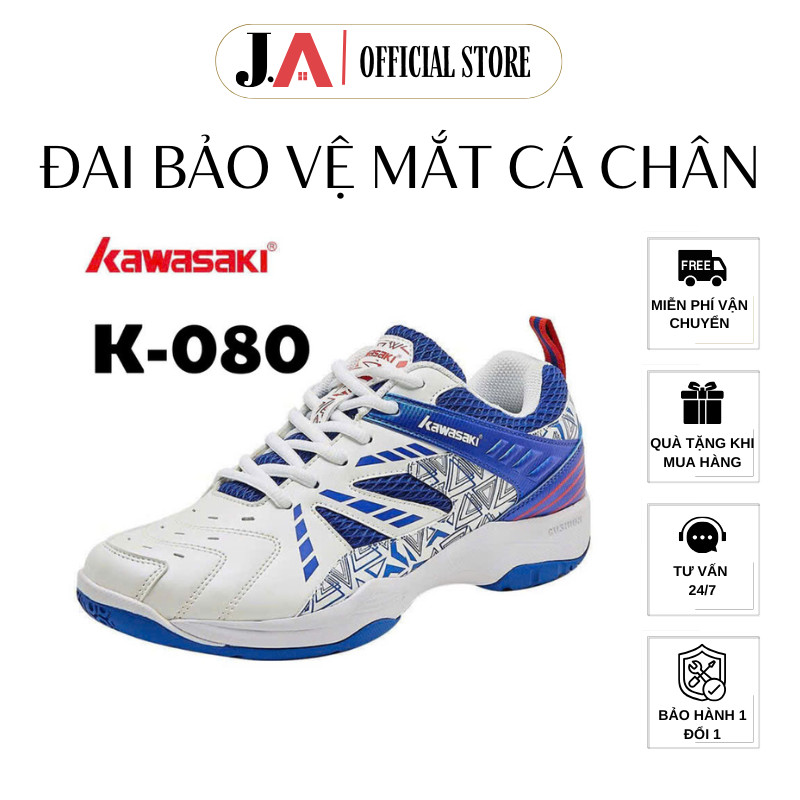 Giày Thể Thao Kawasaki K-080  Chuyên Nghiệp Thoáng Khí Chống Trơn Trượt Giày Thể Thao Dành Cho Nữ (J