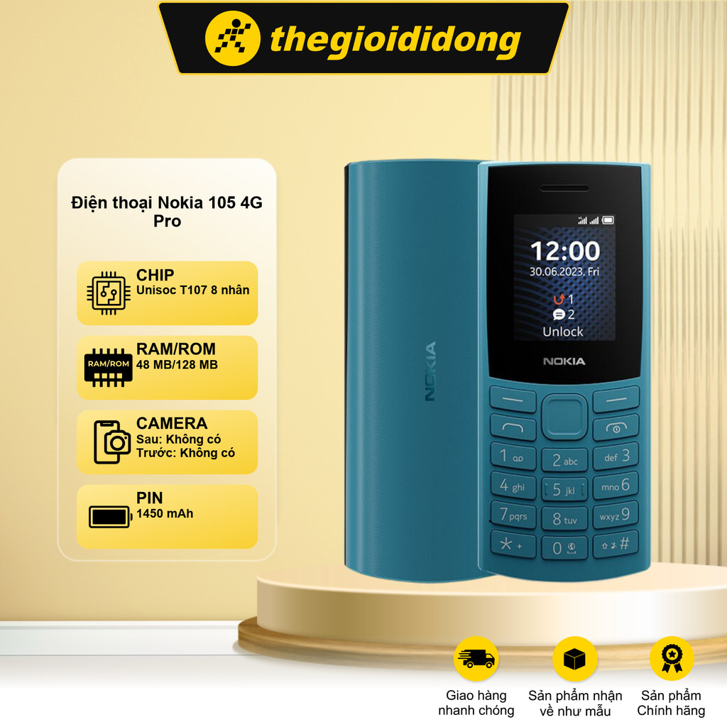 Điện thoại Nokia 105 4G Pro