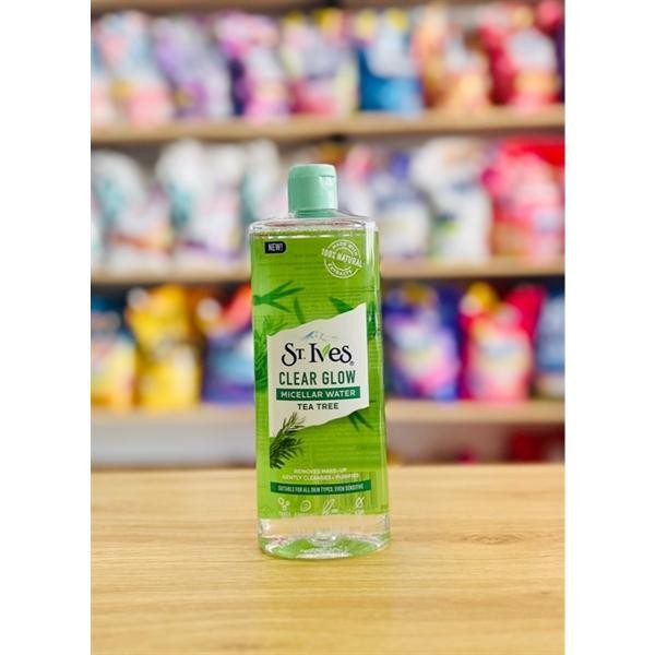 Nước tẩy trang St.Ives - Chiết xuất tràm trà 400ml [ Removers make up St. Ives with Tea Tree]
