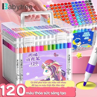  ✅Bút màu acrylic MẦM STORE màu sắc tươi sáng đa dạng cao cấp vẽ lên mọi bề mặt cho bé thỏa sức sáng tạo 