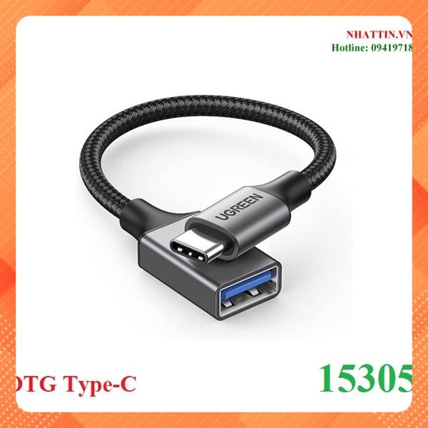 Cáp OTG USB Type-C 3.1 to USB 3.0 Ugreen 15305 cao cấp