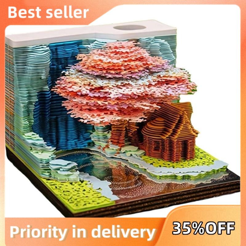 3d Tear Away Art Lịch hàng tuần 2025 có đèn Led, Rip Away Lịch Art 3D, Kéo ra Lịch hàng tuần 2025 3D