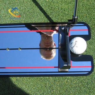 Au Golf Putting Mirror Alignment Training Aid Swing Trainer Eye Line [houston.vn]