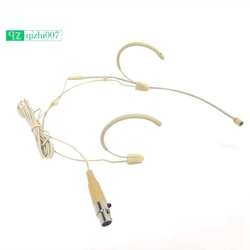 Earhook Micro Khuếch Đại Tai Nghe Có Dây 3 Pin Tai Nghe Mini Loa Cho Điện Thoại Di Động &amp; Máy Tính, Mic Điện Dung Xlr Bền