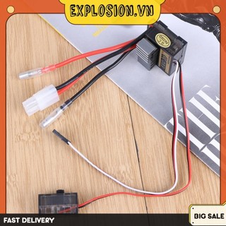 Bộ điều chỉnh chổi than 1 / 8 1 / 10 esc bộ điều khiển tốc độ điện tử cho hsp 320a
