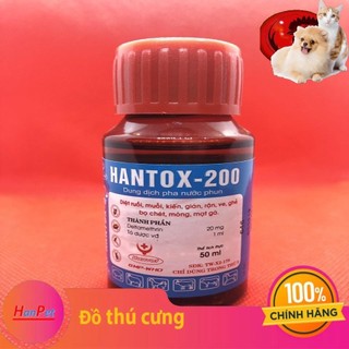 Thuốc xịt bọ mạt gà và mạc gà - hantox 200 sz