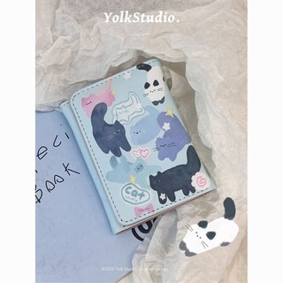 Kitty Loves Dreaming Wallet Trifold Phim hoạt hình dễ thương Ví đựng tiền xu sinh viên