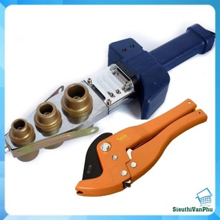Bộ Máy hàn nhiệt ống nhựa LanJing L02A, 800W, hàn ống 20-32mm + kéo cắt ống 42mm LanJing S04
