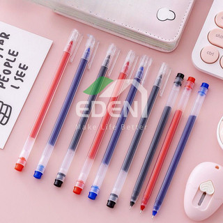 EDEN Bút Gel bút bi nước văn phòng mực gel 0.5mm, mực đều nét chữ đẹp/ Bút học sinh sinh viên, nhân viên văn phòng