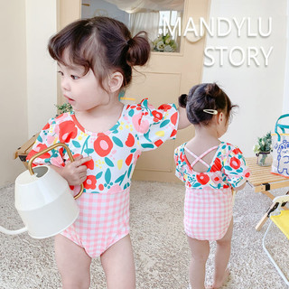 Đồ bơi bé gái 2024，đồ bơi bé gái liền thân，đồ bikini cho bé gái bộ đồ bơi một mảnh in hình dễ thương