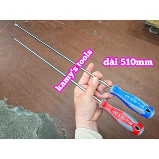  16 inch Tua vít bake dẹp Kingtony Ph2 6mm 14210216 14226516 dài 400mm luôn cán dài 510mm tua vít 6mm. 