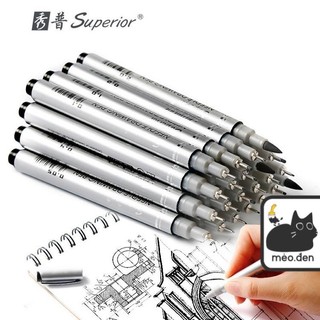 Bút Line Kháng Nước Superior Finliner Đi Nét Vẽ Kĩ Thuật - Họa Cụ Hakuart
