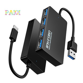 Usb hub usb 3.0 4 cổng type c hub bộ chuyển đổi cáp dữ liệu tốc độ cao mới