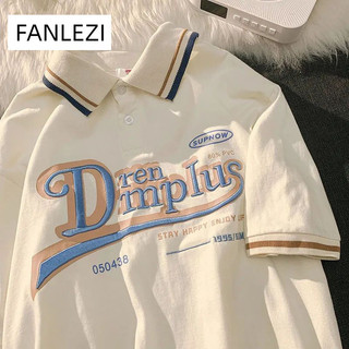 FANLEZI áo polo nữ áo có cổ Trendy Cute phổ biến Popular A23K05C 17Z240426