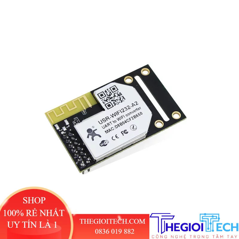 USR-WIFI232-A2 Mô-đun WiFi 802.11 B/G/N nhúng Chuyển đổi UART(3.3V TTL ...