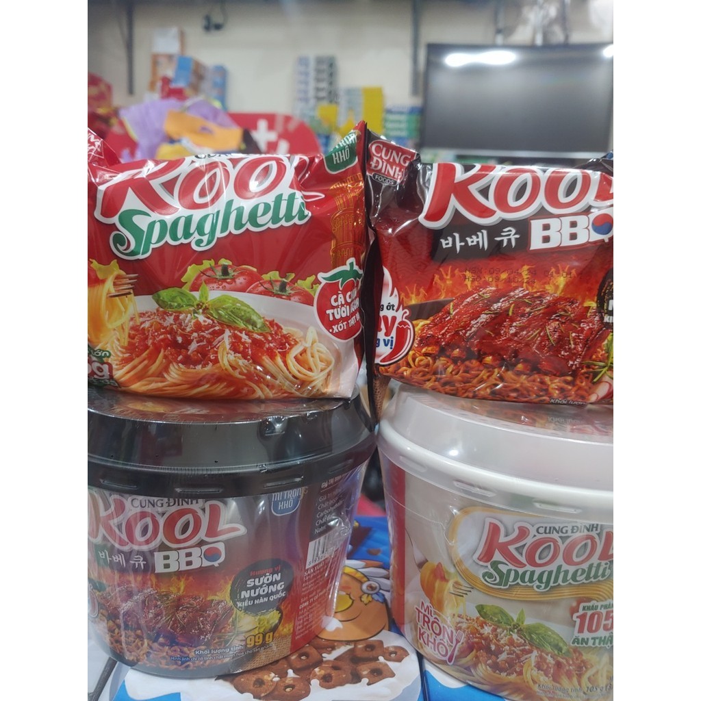 Mì Trộn Cung Đình Kool Spaghetti Bát 105g