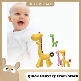 Silicone thú nhồi bông hình hươu cao cổ cho bé