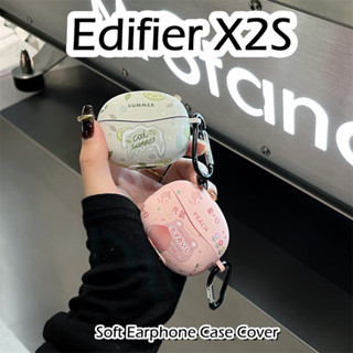 Hàng có sẵn! Dành Cho Edifier X2S Ốp Lưng Phong Cách Mùa Hè Hoạt Hình TPU Silicon Mềm Vỏ Tai Nghe