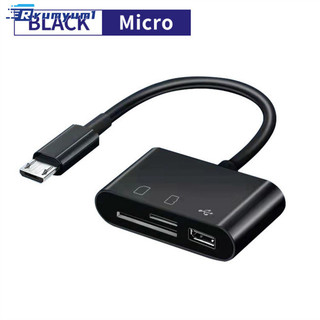 Còn hàng! Đầu đọc thẻ Usb Loại C Bộ chuyển đổi truyền dữ liệu Giao diện vi mô Máy tính điện thoại Android Đa chức năng Otg / sd / tf