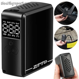 150 PSI Máy bơm lốp điện Màn hình LCD Máy bơm không khí không dây Phụ kiện đi xe đạp