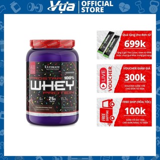 Bột ultimate nutrition - prostar whey protein - tăng cơ, phục hồi nhanh, hỗ trợ thể hình chính hãng
