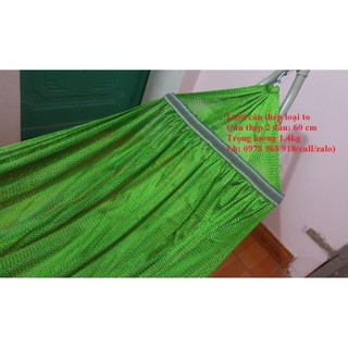 Lưới võng xếp cán thép siêu bền dày đẹp size người lớn