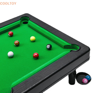 Cooltoy du lịch xếp hình đạo cụ trẻ em mô phỏng bida đồ chơi trẻ em bàn trò chơi mini để bàn thu nhỏ bể bơi nhựa bida hot