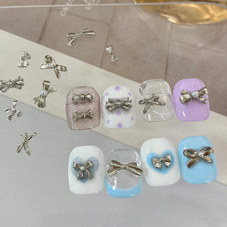 Set 10 charm nơ mini trang trí móng mẫu mới 🌸 Nam Phương Nail 🌸