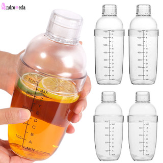 500 / 700ML Tay Lắc Cốc Cocktail Bình Trộn Trong Suốt Thanh Rượu Trà Sữa Có Cân Nhà Bếp Uống Phụ Kiện