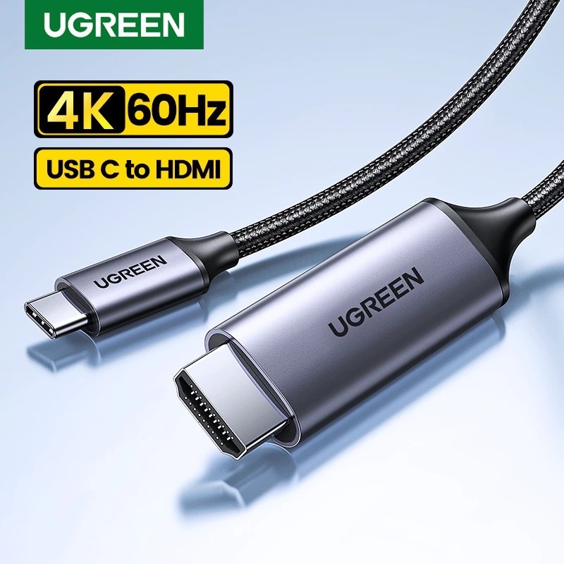 Cáp chuyển USB C to HDMI 4K @60Hz Ugreen 50570 dài 1.5m MM142
