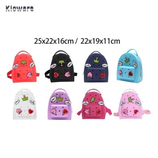 Ba lô silicon kloware Clog cho trẻ em Túi lỗ chống nước để giải trí