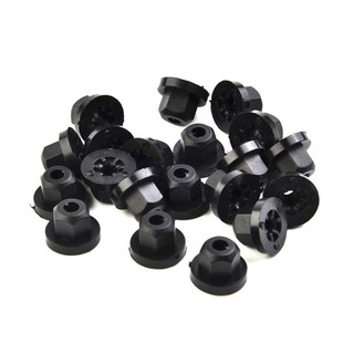 Vui VẺ| 20x Đai Ốc Nhựa Có Nhẫn Dành Cho Xe BMW E36 E39 E46 E60 E61 E65 E90 E91 X3