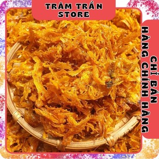 Khô mực xé sợi tẩm vị ăn mê say hộp 230g