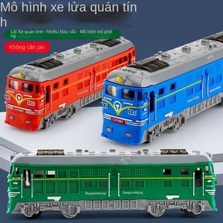 Đồ chơi cho trẻ em, bé trai, mô hình xe đồ chơi ma sát mô phỏng, đồ chơi xe lửa cổ điển