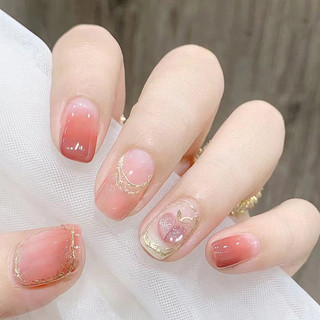 24 chiếc móng tay nhân tạo có keo bộ móng tay giả móng tay giả có keo bộ móng tay giả móng tay giả