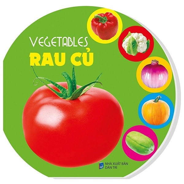 Sách Sách Lật Mở: Vegetables - Rau Củ