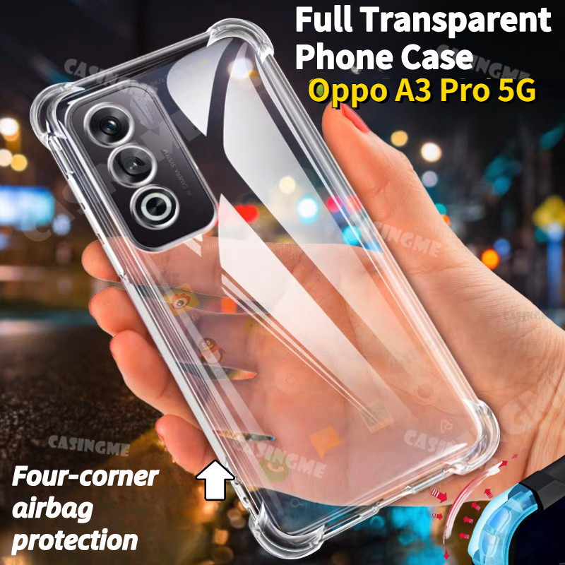 Oppo A3 Pro 5G 2024 Trong Suốt Túi Khí Trong Suốt Cho Oppo A3 Pro A3Pro 3A OppoA3Pro 5G 4G 2024 Ốp L