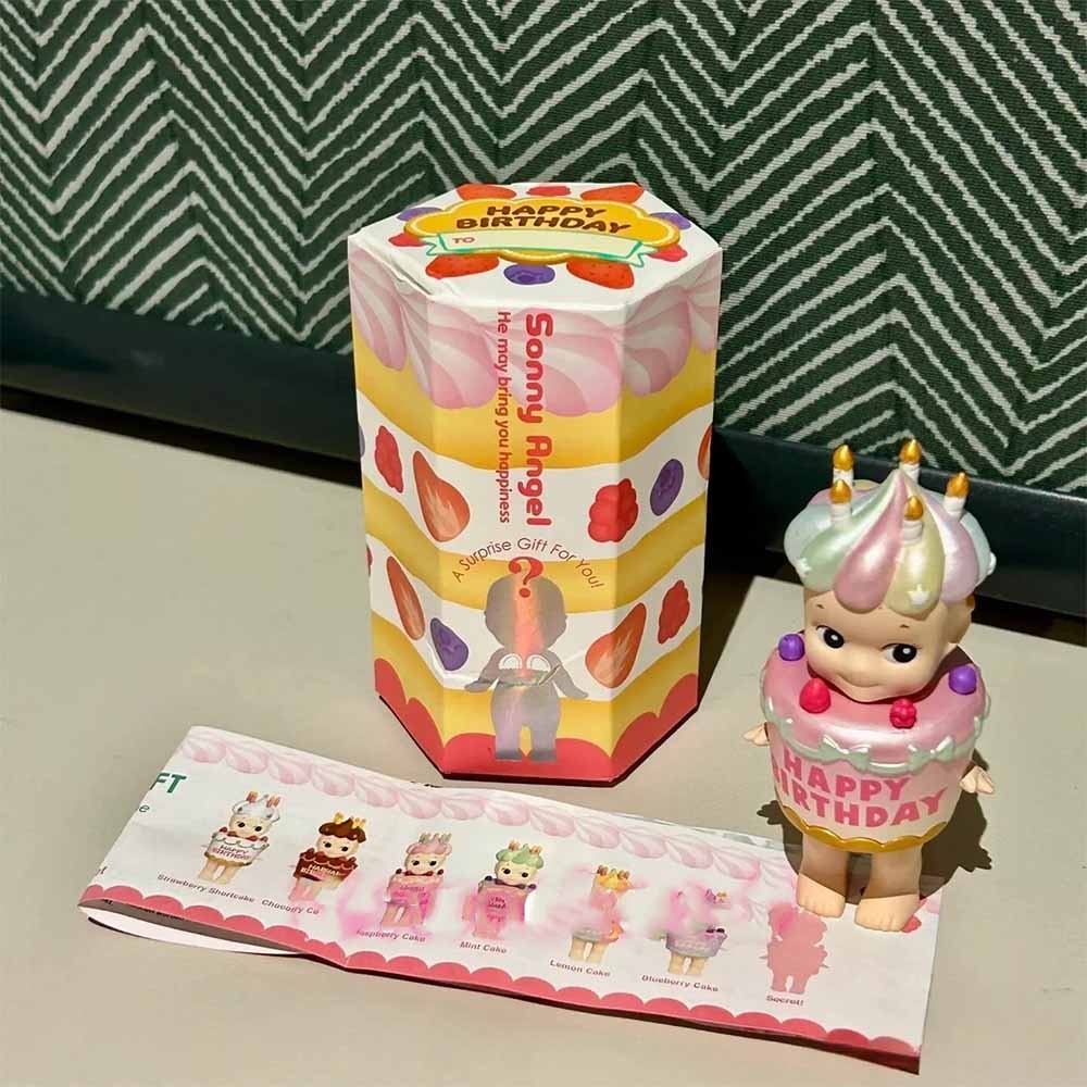 New  Sealed Sonny Angel Birthday Cake Series Figure Blind Box