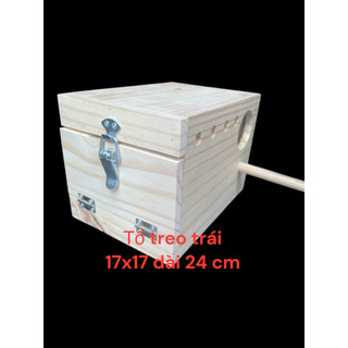  Tổ gỗ cho vẹt Cockatiel Greencheck lovebird yến phụng 