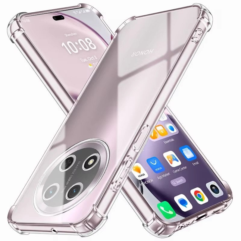 Dành cho Huawei Honor Magic 7 Lite BRP-NX1 Ốp điện thoại silicon lỏng trong suốt linh hoạt chống rơi