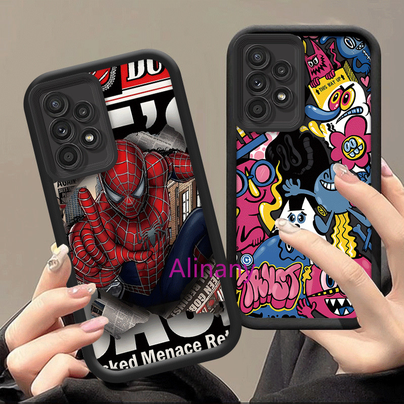 Dành Cho Samsung Galaxy A53 5G Ốp Lưng Silicon Mềm Họa Tiết TPU Chống Sốc Ốp Lưng Cho Samsung A53 5G