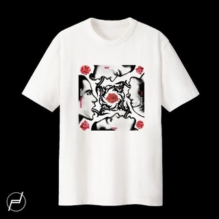 Đỏ HOT CHILI PEPPERS BAND 100% COTTON ÁO THUN UNISEX ĐỒ HỌC IN