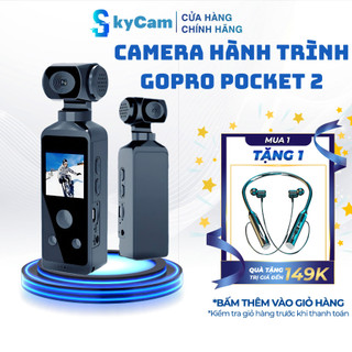 Camera hành trình GOPRO Pocket 2 4K thể thao, máy ảnh mini đa dạng chức năng, nhỏ gọn, cảm biến chất lượng cao SKYCAM