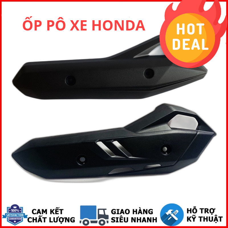 [Loại tốt] Ốp pô xe AB , che pô xe Air Blade 125/150/160 các đời.