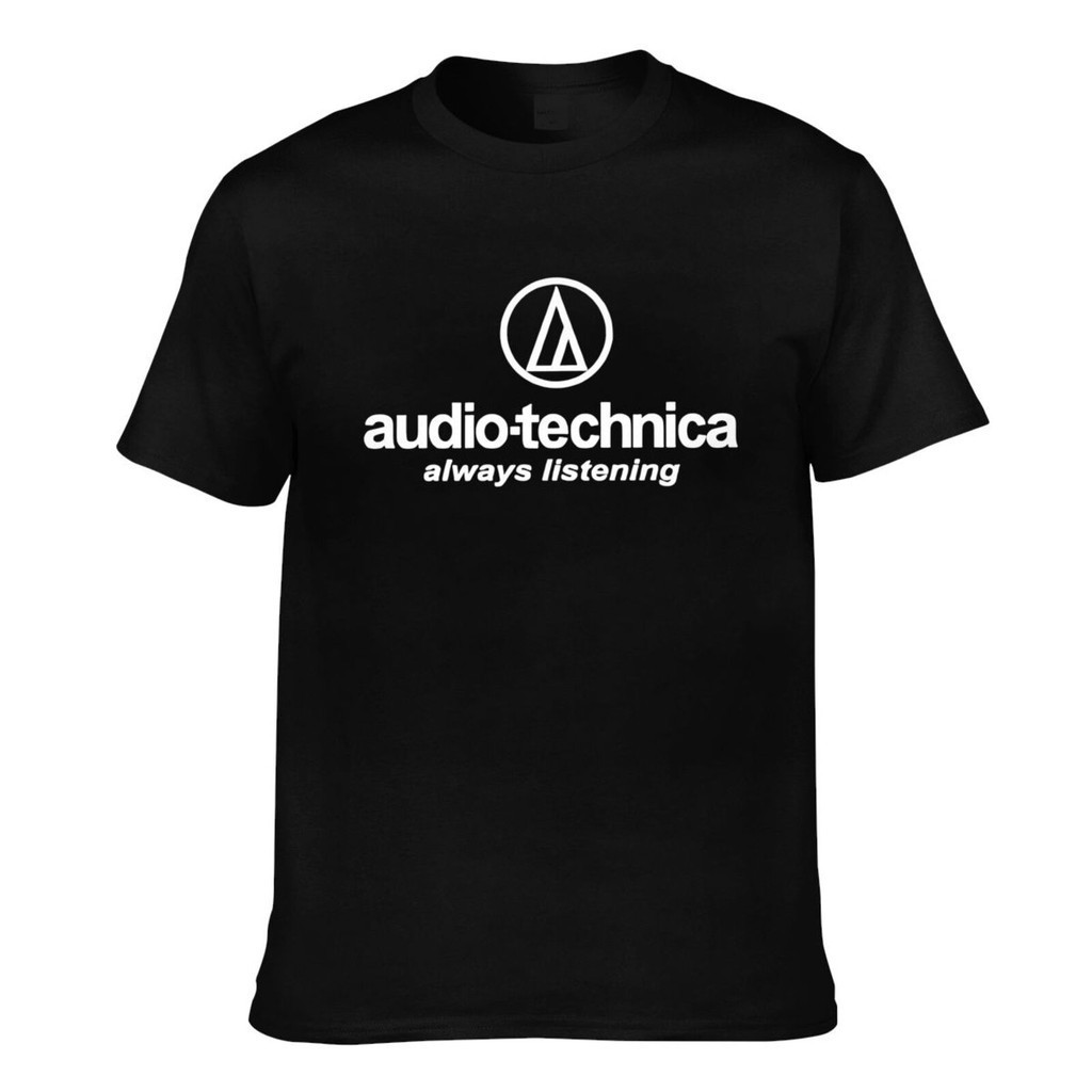 Hệ thống loa Audio Technica Logo Áo thun in chất lượng hàng đầu cho nam