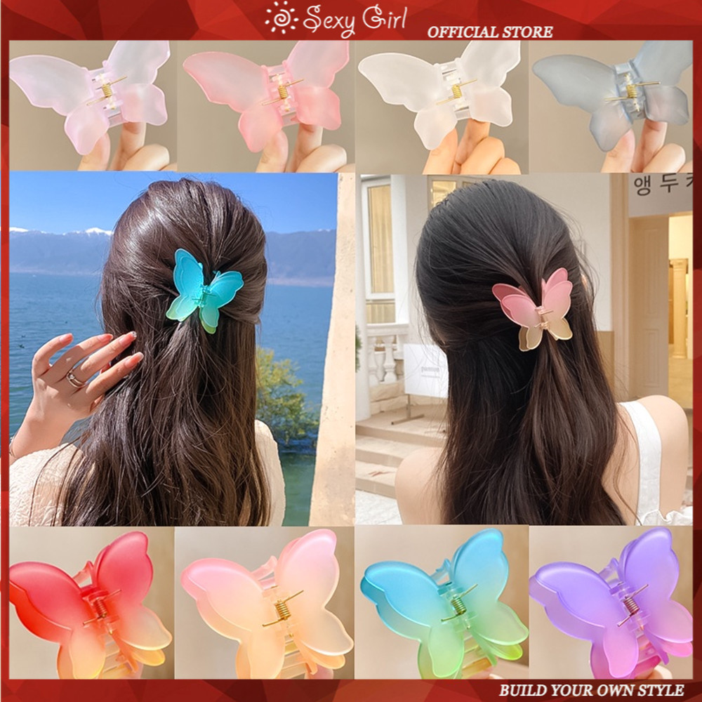 Sexy GIRL JEWELLY Thanh Lịch Mới Phong Cách Hàn Quốc Kẹp Tóc Bướm