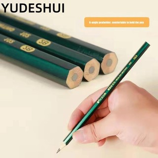 YUDESHUI 10 Cái Bút Chì Vẽ, Gỗ Chống Mài Mòn 2B HB Bút Chì, Thực Tế Không Độc Hại Viết Bút Chì Thi Không Độc Hại Học Sinh