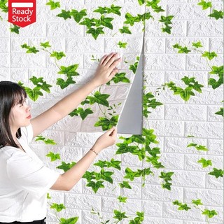 Miếng dán tường bằng xốp họa tiết gạch 3d chống va chạm chống thấm nước trang trí nhà cửa