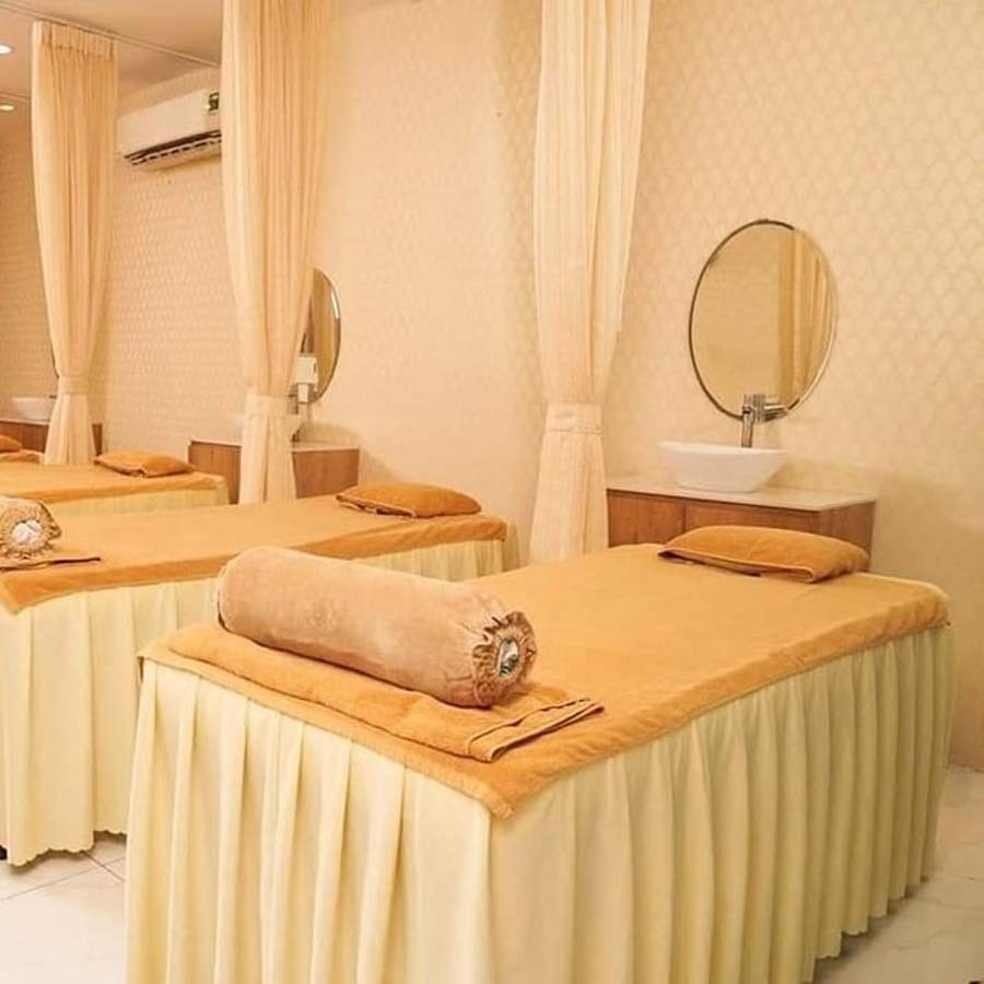 Ga thun giường spa, ga phủ giường spa vải thun dày loại 1