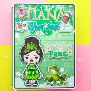 Đồ chơi bằng giấy thay đồ búp bê tocatiana học liệu bóc dán thủ công h26